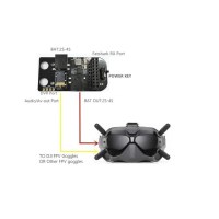 Відеоприймач (VRX) URUAV URUAV 5.8G RX PORT 3.0 DJI Digital FPV Goggles analog Receiv (XP-PORT3.0)