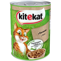Консерви для котів Kitekat з качкою в желе 400 г (5900951137303)