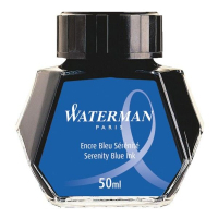 Чорнило для пір'яних ручок Waterman Сині 50 мл (51 062)