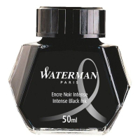 Чорнило для пір'яних ручок Waterman Чорні 50 мл (51 061)