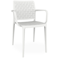 Кухонний стілець PAPATYA Fame-K білий 01 (4804)