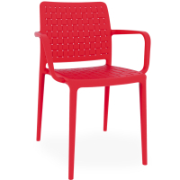 Кухонний стілець PAPATYA Fame-K червоний 04 (4805)
