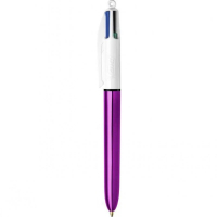 Ручка масляна Bic 4 in 1 Colours Shine Purple фіолетова (bc982876)