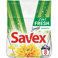Пральний порошок Savex 2 in 1 Fresh 1.2 кг (3800024018299)