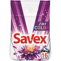 Пральний порошок Savex 2 in 1 Color 2.4 кг (3800024021404)