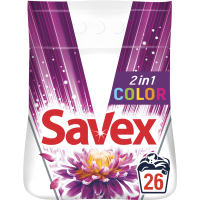 Пральний порошок Savex 2 in 1 Color 4 кг (3800024013188)