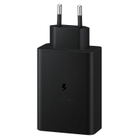 Зарядний пристрій Samsung 65W Power Adapter Trio (w/o cable) Black (EP-T6530NBEGRU)