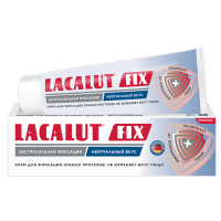 Крем для фіксації зубних протезів Lacalut Fix Нейтральний смак 40 г (4016369662793)