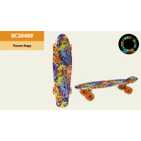 Скейтборд дитячий A-Toys LED PU 56*15 см (SC20409)