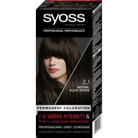 Фарба для волосся Syoss 2-1 Насичений Чорно-Каштановий 115 мл (9000101713879)