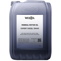 Моторна олива WEXOIL Expert Diesel 10w40 20л (WEXOIL_62623)