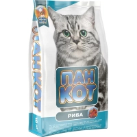 Сухий корм для кішок Пан Кот Риба 10 кг (4820111140138)
