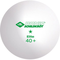 М'ячик для теніса Donic Elite 1* 40+ 6шт (608510)