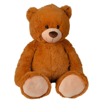 М'яка іграшка Nicotoy Ведмедик коричневий 54 см (5810181)