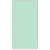 Роздільник сторінок Donau 105 х 230 мм 100шт картон, зелений (8620100-06PL)