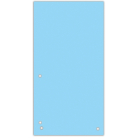 Роздільник сторінок Donau 105 х 230 мм 100шт картон, синій (8620100-10PL)