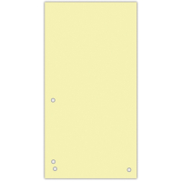 Роздільник сторінок Donau 105 х 230 мм 100шт картон, жовтий (8620100-11PL)