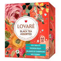 Чай Lovare Асорті Чорний 4 види по 8 шт (lv.79648)