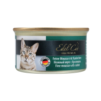 Консерви для котів Edel Cat мус з кроликом 85 г (4003024180334)