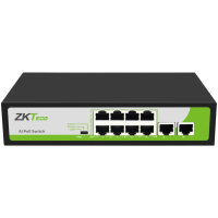 Комутатор мережевий ZKTeco ZK-PoE82N-120W