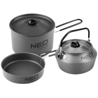 Набір туристичного посуду Neo Tools 3в1 LFGB 0.616кг (63-145)