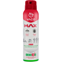 Аерозоль від комах Vaco Max від комарів, кліщів і мошок Deet 30% з пантенолом 100 мл (5901821952385)