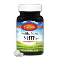 Амінокислота Carlson 5-HTP (Гідрокситриптофан) 50мг, Healthy Mood, 60 таблеток (CL8550)