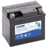 Акумулятор автомобільний EXIDE Ready AGM 4Ah Ев (-/+) (70EN) (AGM12-5)