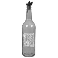 Пляшка для олії Herevin Transparent Grey 0.75 л (151144-146)