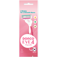 Бритва Dorco EVE 4 Disposable для жінок 4 леза 1 шт. (8801038584508)