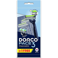 Бритва Dorco Pace 3 для чоловіків 3 леза 4 шт. (8801038601366)