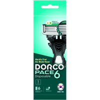 Бритва Dorco Pace 6 для чоловіків 6 лез 1 шт. (8801038583433)