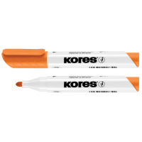 Маркер KORES для білих дошок 1-3 мм, помаранчевий (K20834)