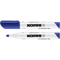 Маркер KORES для білих дошок 1-3 мм, синій (K20833)