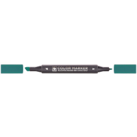 Художній маркер STA двосторонній для ескизів, бірюзово-зелений (STA3202-53)