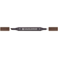 Художній маркер STA двосторонній для ескизів, горіх коричневий (STA3202-98)