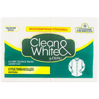Мило для прання Duru Clean&White Господарське Відбілююче 4 x 100 г (8690506521929)