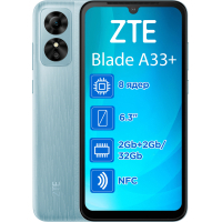 Мобільний телефон ZTE Blade A33+ 2/32GB Blue