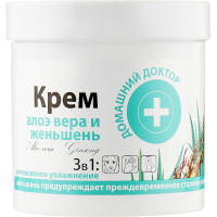 Крем для тіла Домашній Доктор З алое вера і женьшенем 250 мл (4823015924590)