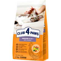 Сухий корм для кішок Club 4 Paws Premium що мешкають у приміщенні 