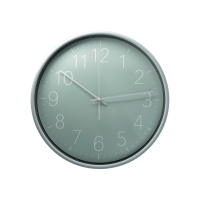 Настінний годинник Optima Pastel пластиковий, м'ятний (O52086)