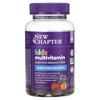 Вітамінно-мінеральний комплекс New Chapter Мультивітаміни для дітей, ягідно-цитрусовий смак, Kid's Mu (NCR-90351)