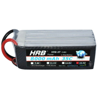 Акумулятор для дрона HRB_ Lipo 6s 22.2V 8000mAh 35C Battery XT60 Plug (HR-8000MAH-6S-35C-XT60)