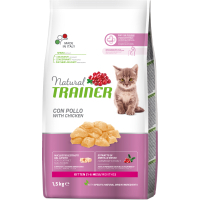Сухий корм для кішок Trainer Natural Super Premium Kitten з куркою 1.5 кг (8059149029573)