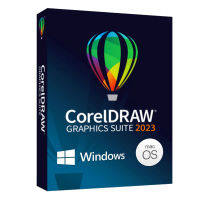 ПЗ для мультимедіа Corel CorelDRAW Graphics Suite 2023 EN/FR/DE/IT/ES/BP/NL Windows/Mac (ESDCDGS2023ML)