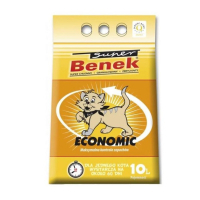 Наповнювач для туалету Super Benek Бентонітовий економний натуральний 10 л (5905397013709)