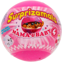 М'яка іграшка Surprizamals сюрприз у кулі S4 – Мама та малюк (SU03511-5016)