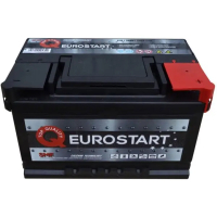 Акумулятор автомобільний EUROSTART MF 77Ah Н Ев (-/+) (720EN) (5777200)