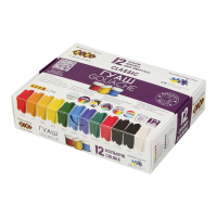 Гуашеві фарби ZiBi Classic, 12 кольорів х 20 мл (ZB.6612)