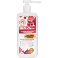 Засіб для ручного миття посуду Nata Group Nata-Clean З ароматом вишні 500 мл (4823112600984)